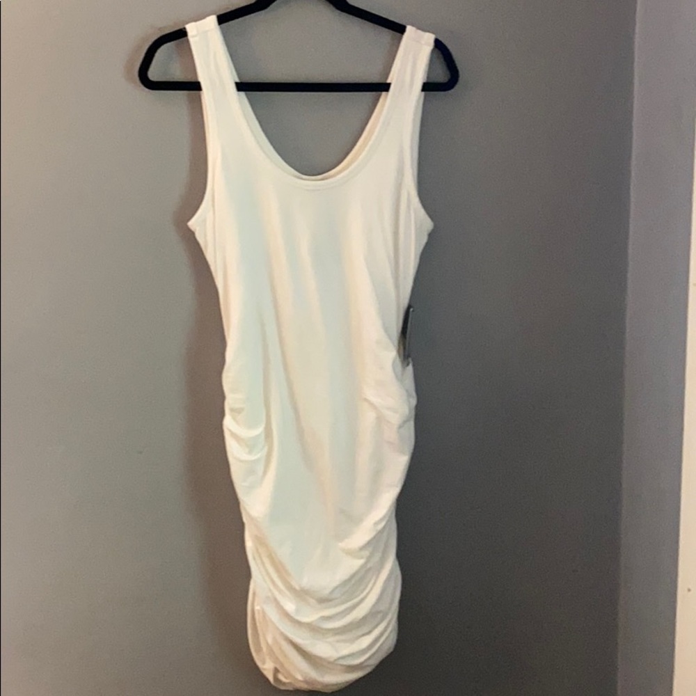 Sexy rouched body con dress